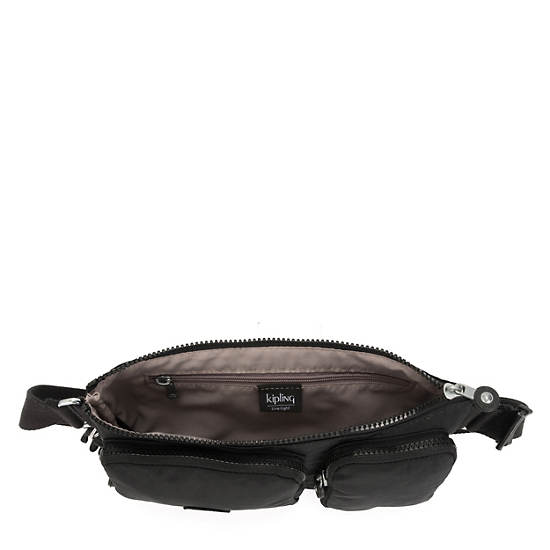 Kipling Presto Up Waist Pack Bags Black Noir | CA 2166HA